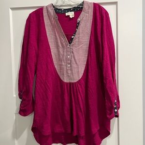 EUC Meadow Rue tunic top size medium